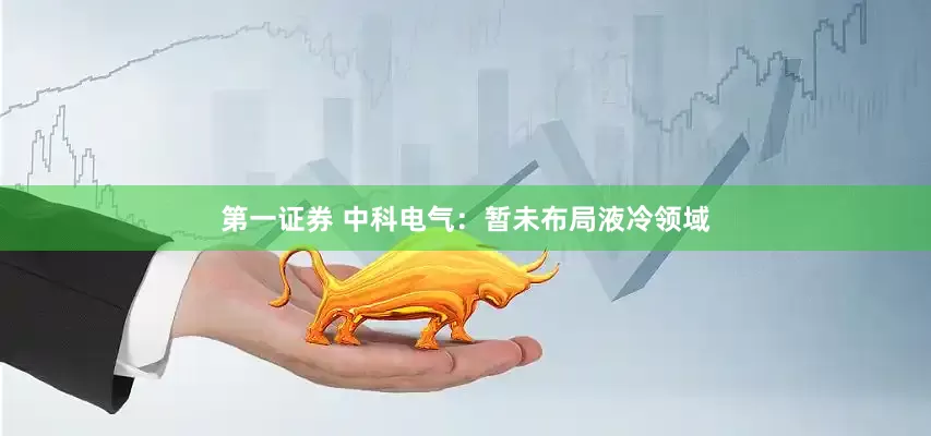 第一证券 中科电气：暂未布局液冷领域